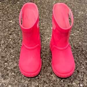 UGG Hot Pink Rain Boots toddler 6